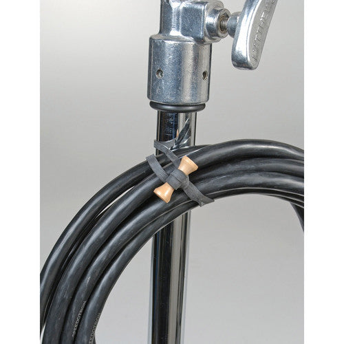 BongoTies Standard 5" Elastic Cable Ties (10 Pack) - Black
