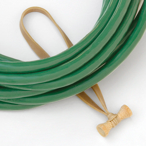 BongoTies Bamboo 5" Elastic Cable Ties (10 Pack) - Natural