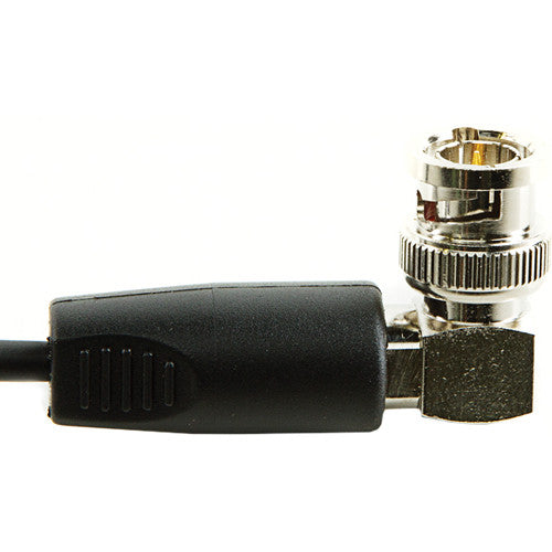 SHAPE Coiled SDI Cable with Right Angle Connectors (20")