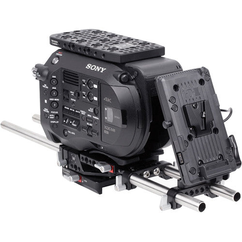 Wooden Camera V-Mount Battery Plate for Sony PXW-FS7 Camera