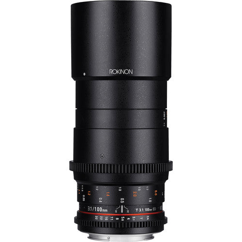 Rokinon 100mm T3.1 Macro Cine DS Lens for Canon EF Mount