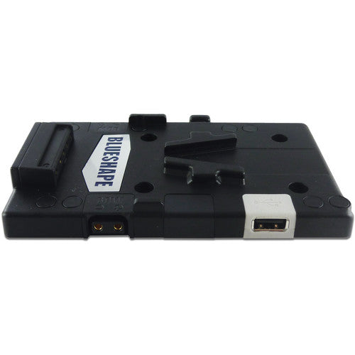 BLUESHAPE MVUSB USB Multi-Power V-Mount Battery Plate