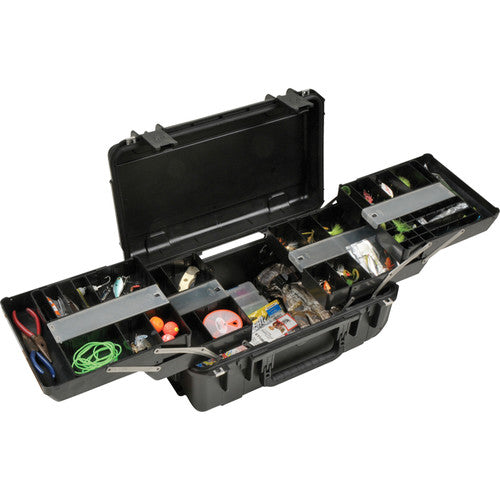 SKB iSeries 2011-7 Watertight Tech Box with Dual Trays (Black)