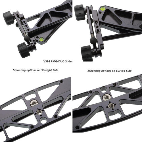 ProMediaGear PMG-DUO 24" Video Slider with Carrying Case