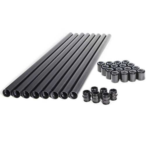 RigWheels PortaRail Collapsible Speed Rail with Eight 40" Sections & Six Connectors