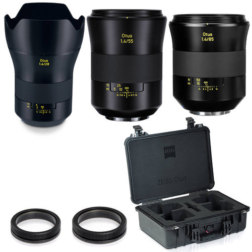 ZEISS Otus ZE 3-Lens Bundle for Canon EF