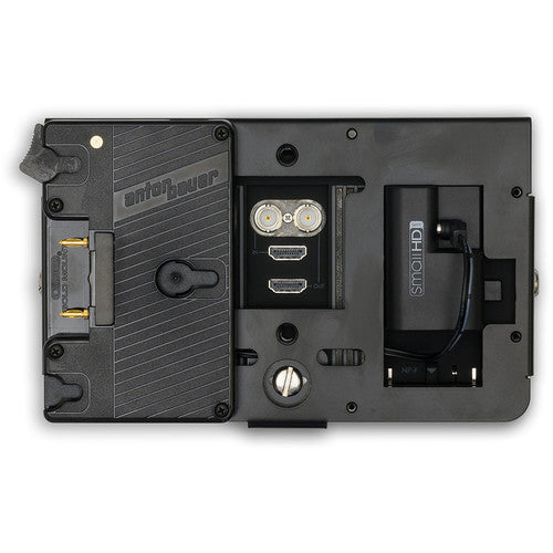 SmallHD Gold Mount Battery Bracket with Mounting Plate for 700 Series Monitor