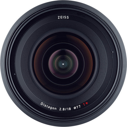 Zeiss Milvus 18mm f/2.8 ZE Lens for Canon EF