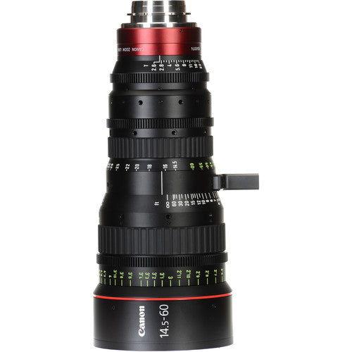 Canon CN-E 14.5-60mm T2.6 L S Cinema Zoom Lens with EF Mount