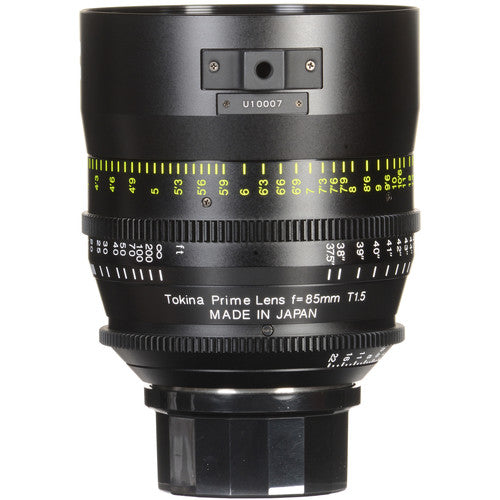 Tokina 85mm T1.5 Cinema Vista Prime Lens (PL Mount, Focus Scale in Feet)