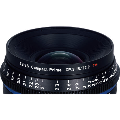 Zeiss CP.3 18mm T2.9 Compact Prime Lens (Sony E Mount)