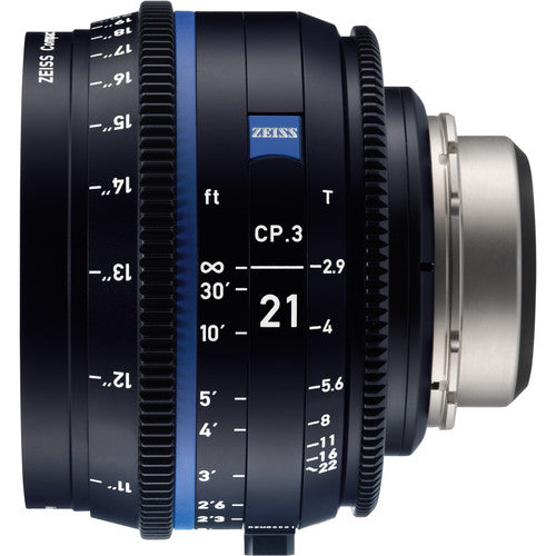 Zeiss CP.3 21mm T2.9 Compact Prime Lens (Sony E Mount)