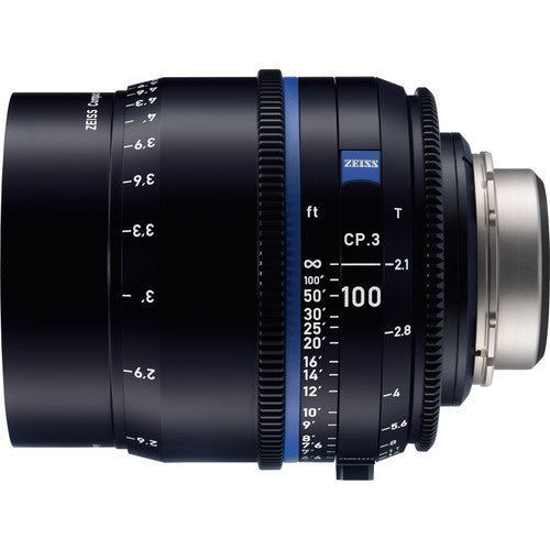 Zeiss CP.3 100mm T2.1 Compact Prime Lens (Canon EF Mount)
