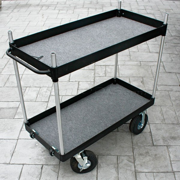 Backstage Aluminum Camera Case Cart with Wheels