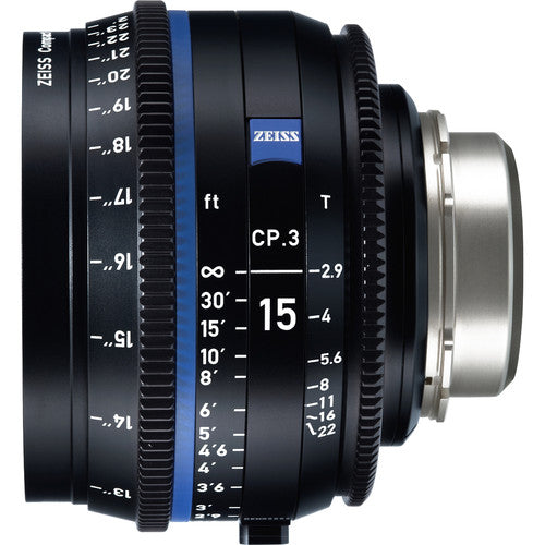 Zeiss CP.3 15mm T2.9 Compact Prime Lens (Canon EF Mount)