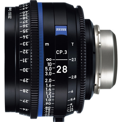 Zeiss CP.3 28mm T2.1 Compact Prime Lens (Sony E Mount)