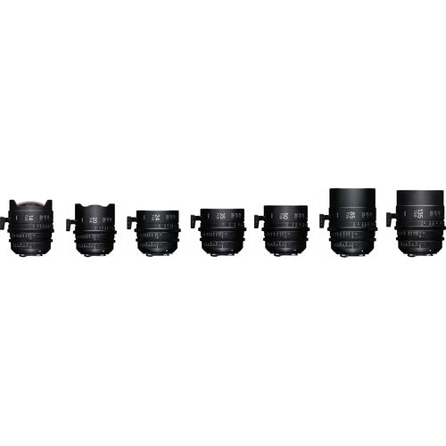 Sigma FF High Speed 7 Prime Lens Kit with Cases (PL Mount, Feet)