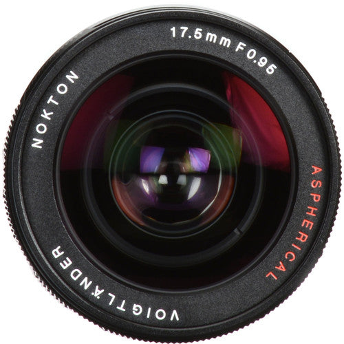 Voigtlander Nokton 17.5mm f/0.95 Lens for Micro 4/3 Cameras
