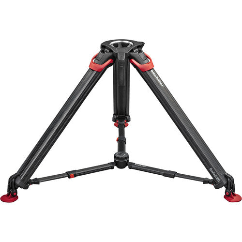 Sachtler Flowtech 100 MS Carbon Fiber Tripod with Mid-Level