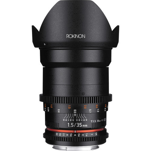 Rokinon 35mm Cine DS Lens for Canon EF Mount — Hot Rod Cameras