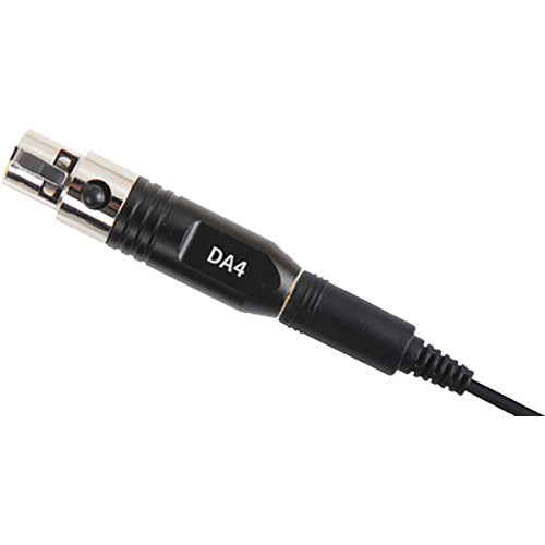 Deity Microphones W.Lav DA4 Bundle Omnidirectional Lavalier Microphone with Microdot to TA4F Adapter
