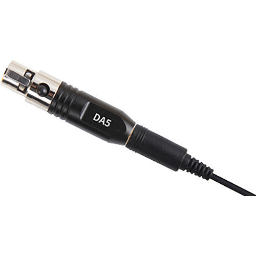 Deity Microphones W.Lav DA5 Bundle Omnidirectional Lavalier Microphone with Microdot to TA5F Adapter