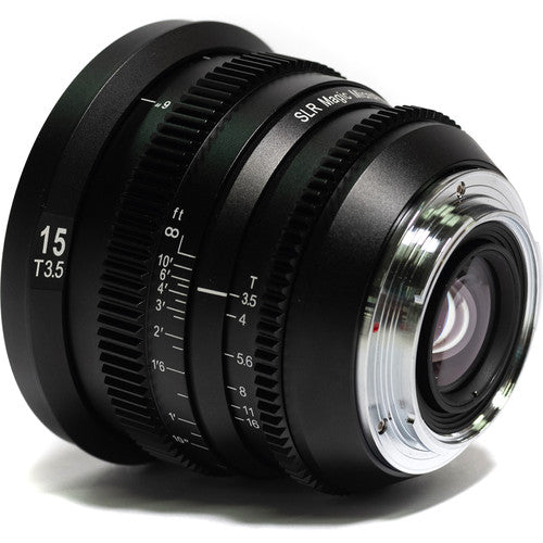 SLR Magic MicroPrime Cine 15mm T3.5 Lens (E-Mount)