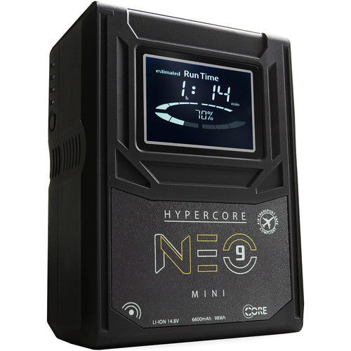 Core SWX Hypercore NEO 9 2-Battery Kit with Mini Dual Travel Charger (Gold Mount)