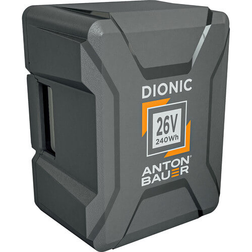 Anton Bauer Dionic 240Wh 26V Gold Mount Plus Battery