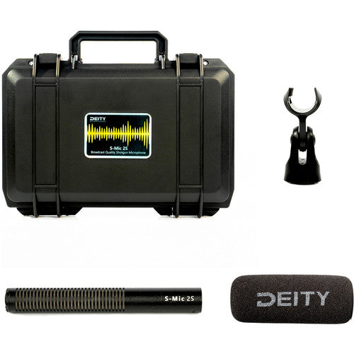 Deity Microphones S-Mic 2S Moisture-Resistant Short Shotgun Microphone