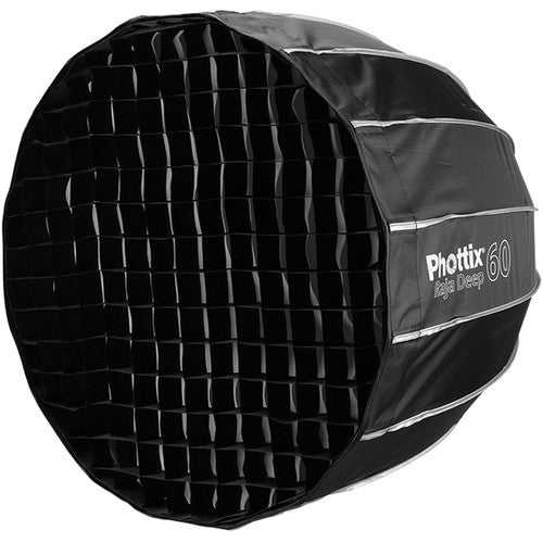 Phottix Raja Deep Parabolic Softbox with Grid (24")