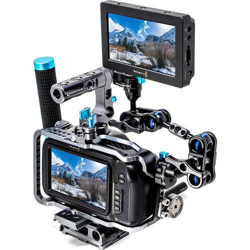 Kondor Blue Full Cage with Top Handle for BMPCC 4K/6K (Space Gray)