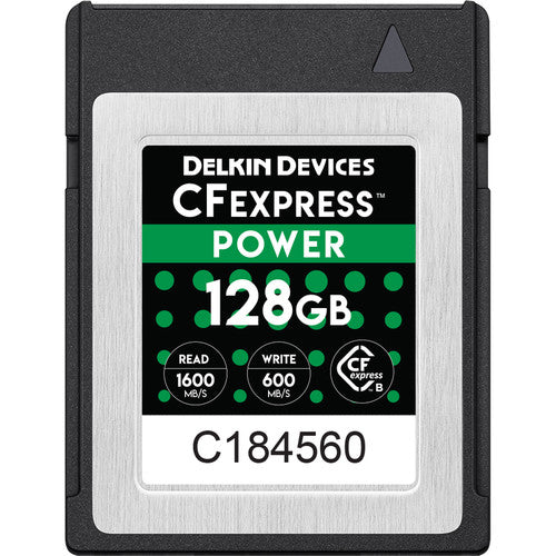 Delkin Devices 128GB CFexpress POWER Memory Card