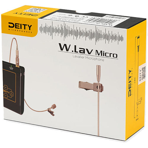 Deity Microphones W.Lav Micro with DA35 Adapter (for Sennheiser)