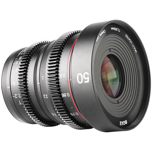 Meike 50mm T2.2 Manual Focus Cinema Lens (E Mount)