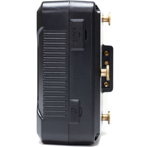 IndiPRO Tools Micro-Series 98Wh Li-Ion Gold Mount Battery with Dual Gold Mount Battery Charger Kit