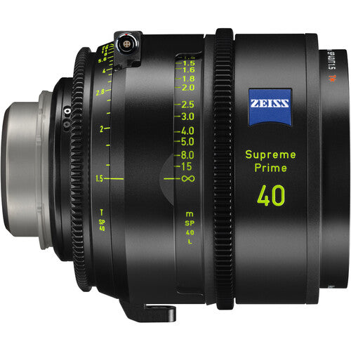 ZEISS Supreme Prime 40mm T1.5 Lens (Feet, PL Mount)
