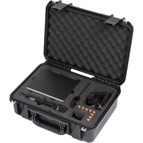 SKB iSeries Waterproof Case for Sennheiser EW 100/300/500 Series Wireless Combo Mic Systems