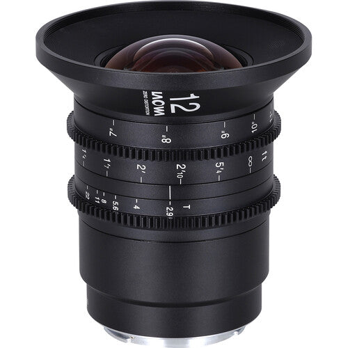 Venus Optics Laowa 12mm T2.9 Zero-D Cine Lens (Canon RF, Feet)