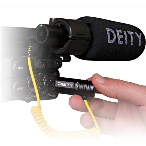 Deity Microphones V-Link 3.5mm TRS Male to XLR 3-Pin Male Microphone Adapter Cable (12")