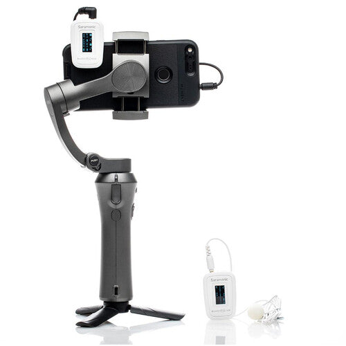 Saramonic Blink 500 Pro B1 Digital Camera-Mount Wireless Omni Lavalier Microphone System (2.4 GHz, Snow White)