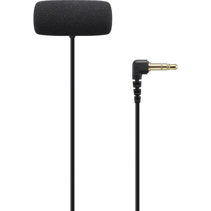 Sony ECM-LV1 Compact Stereo Lavalier Microphone with 3.5mm Connector