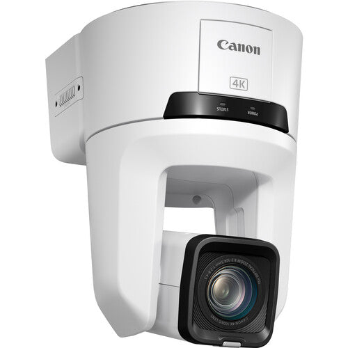Canon CR-N500 Professional 4K NDI PTZ Camera with 15x Zoom (Titanium White)