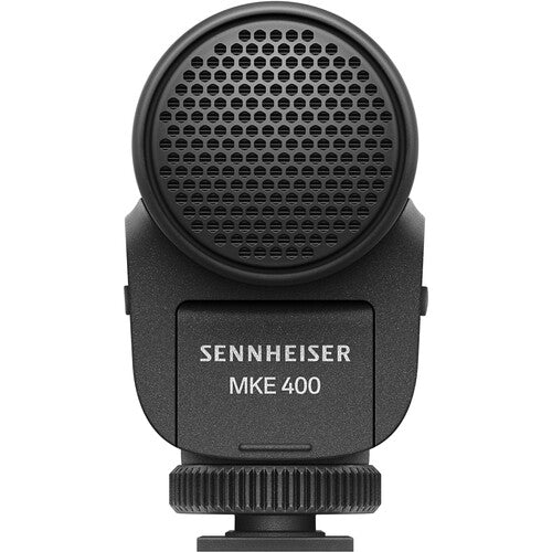 Sennheiser MKE 400 Mobile Kit Camera-Mount Shotgun Microphone with Smartphone Recording Bundle