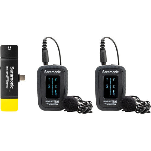 Saramonic Blink 500 PRO シリーズ B6 ミニデュア Amazon.com: Saramonic Blink 500 Pro X B6 2-Person Wireless Mic