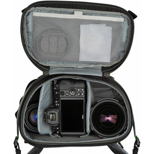 MindShift Gear Rotation 180 22L Photo Backpack, Color Green, Size Medium: Up to 1 2 Bodies/2 4 Lenses/Acc, 20x12x8
