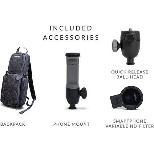 Rhino Camera Gear ROV PRO Everyday 8" Motorized Slider & Backpack Bundle