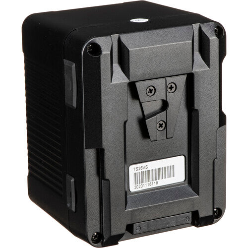 IndiPRO Tools Micro-Series 26V 260Wh Lithium-Ion Battery & D-Tap Pro Charger Kit (V-Mount)