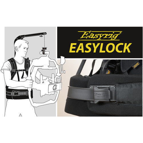 Easyrig 500N Standard Gimbal Rig Vest with 5" Extended Top Bar & Quick Release