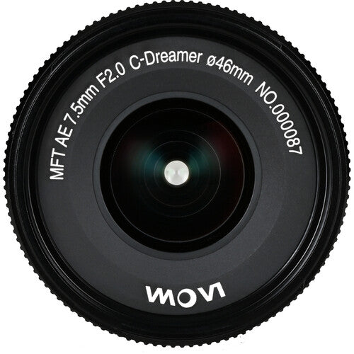 Venus Optics Laowa 7.5mm f/2 MFT Lens for Micro Four Thirds (Auto Aperture Version)
